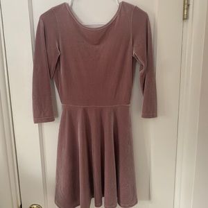 American Apparel velvet dress